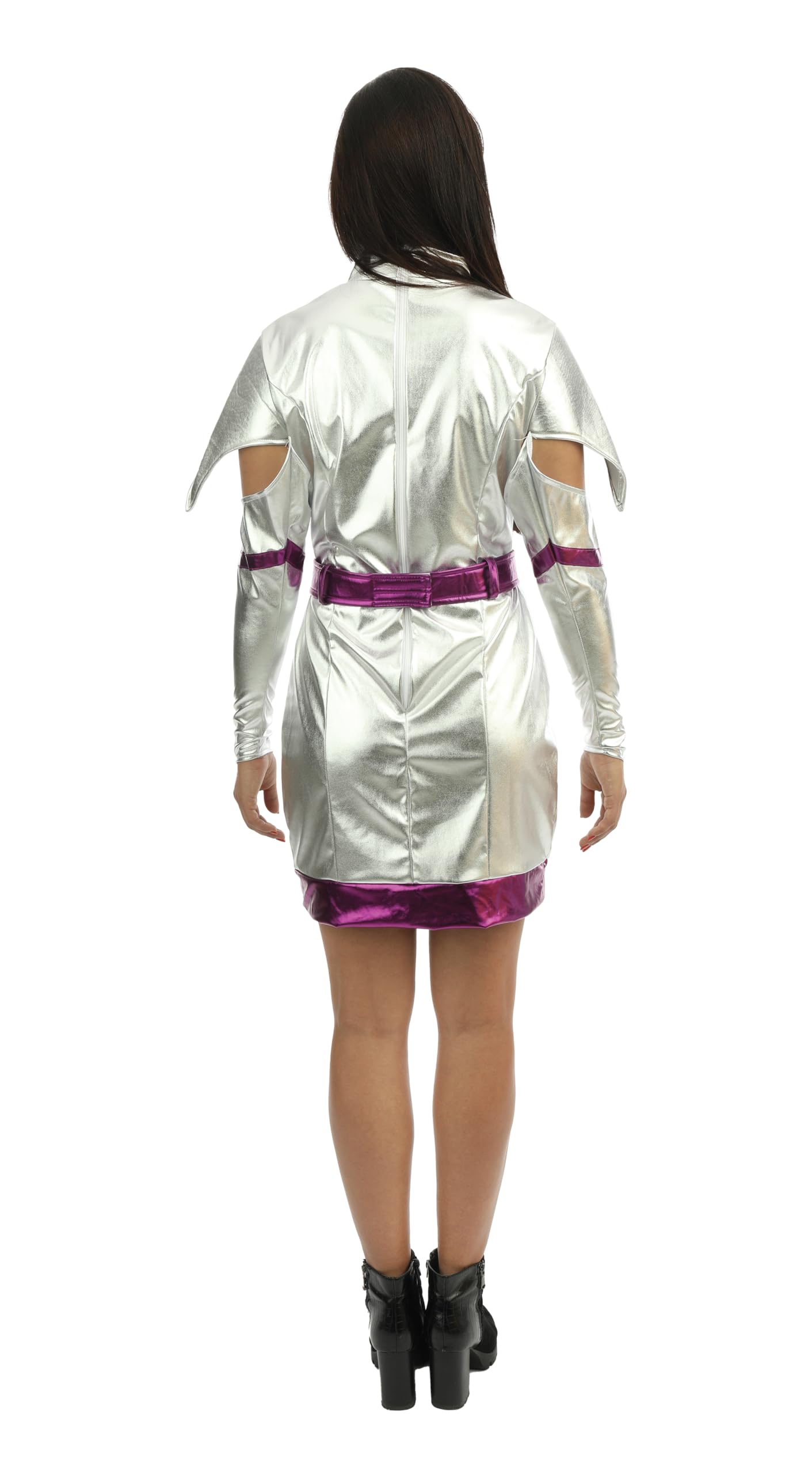 p-tit-clown-futuristisches-kost-m-silber-f-r-erwachsene-l-xl image 4