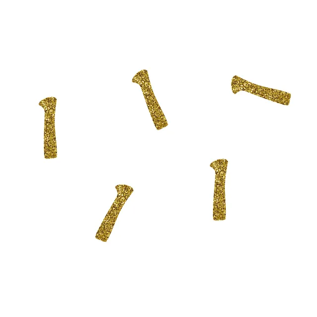 p-tit-clown-glitzer-konfetti-zahl-1-gold-50-st-ck-party-streudeko image 1