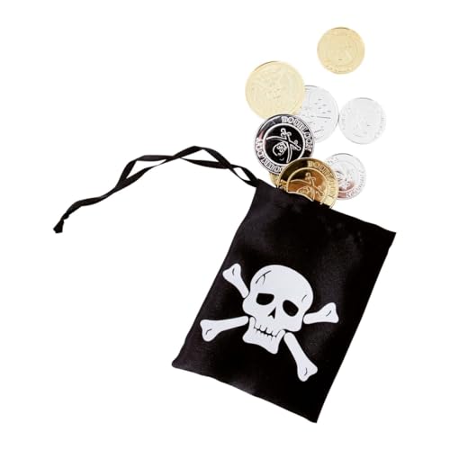 ptit-clown-44100-piratenb-rse-mit-12-gold-und-silberm-nzen image 4