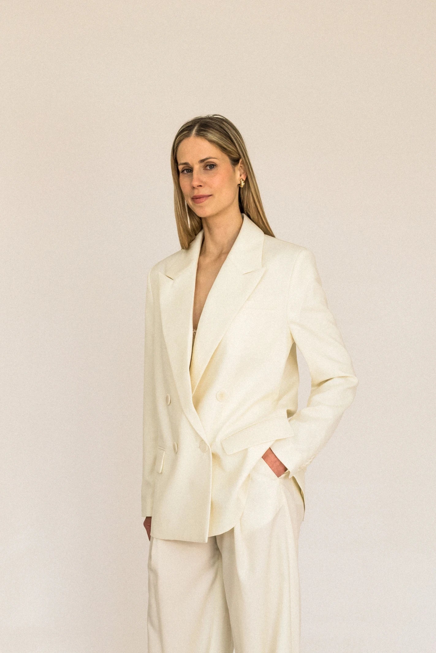 lotta-ludwigson-alva-blazer-vanilla-creme image 1