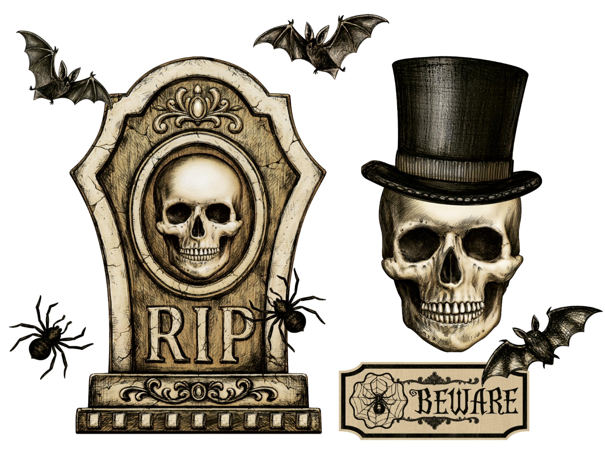 ptit-clown-sticker-halloween-ii-zufallsmodell image 1