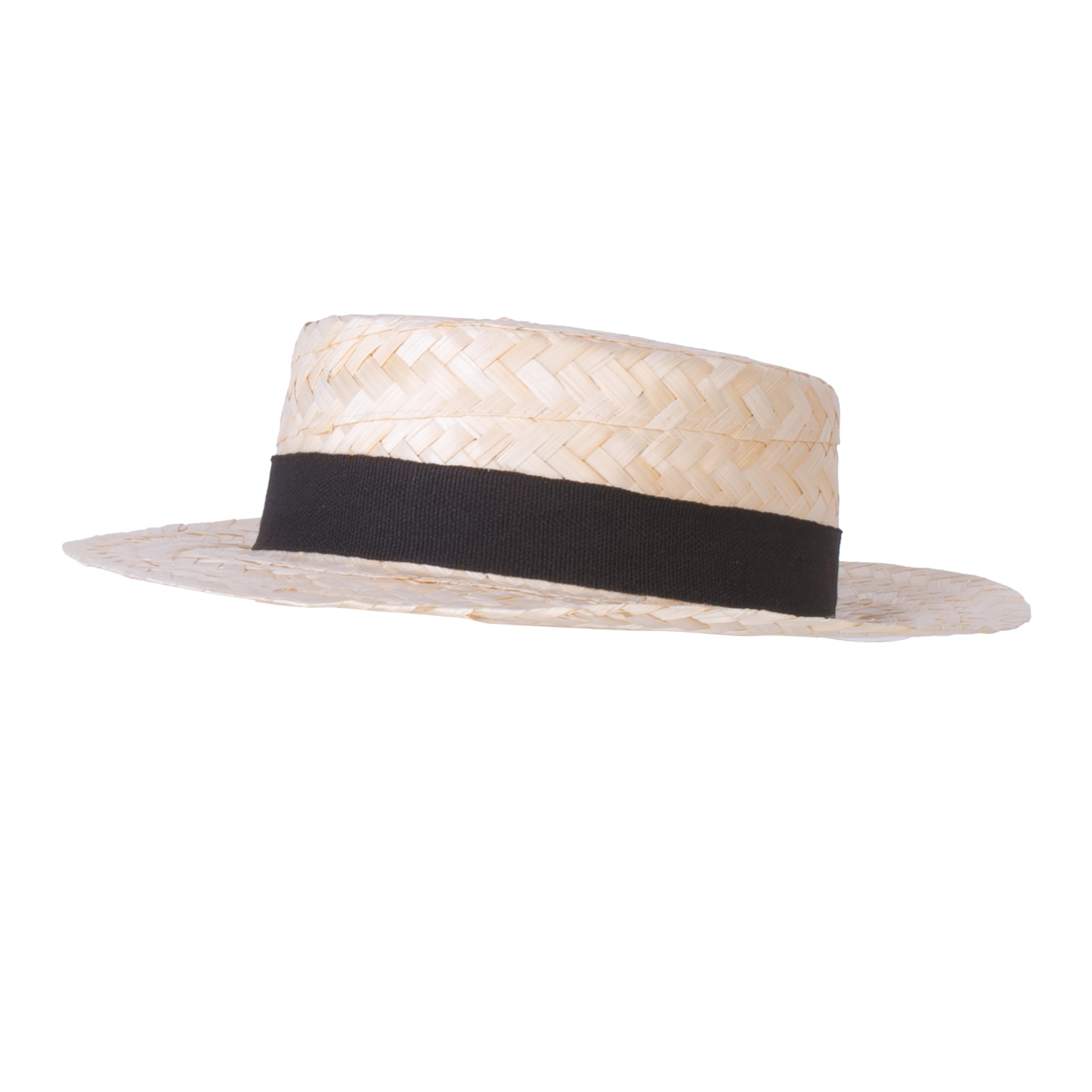 ptit-clown-27010-canotier-strohhut-erwachsene-beige image 2
