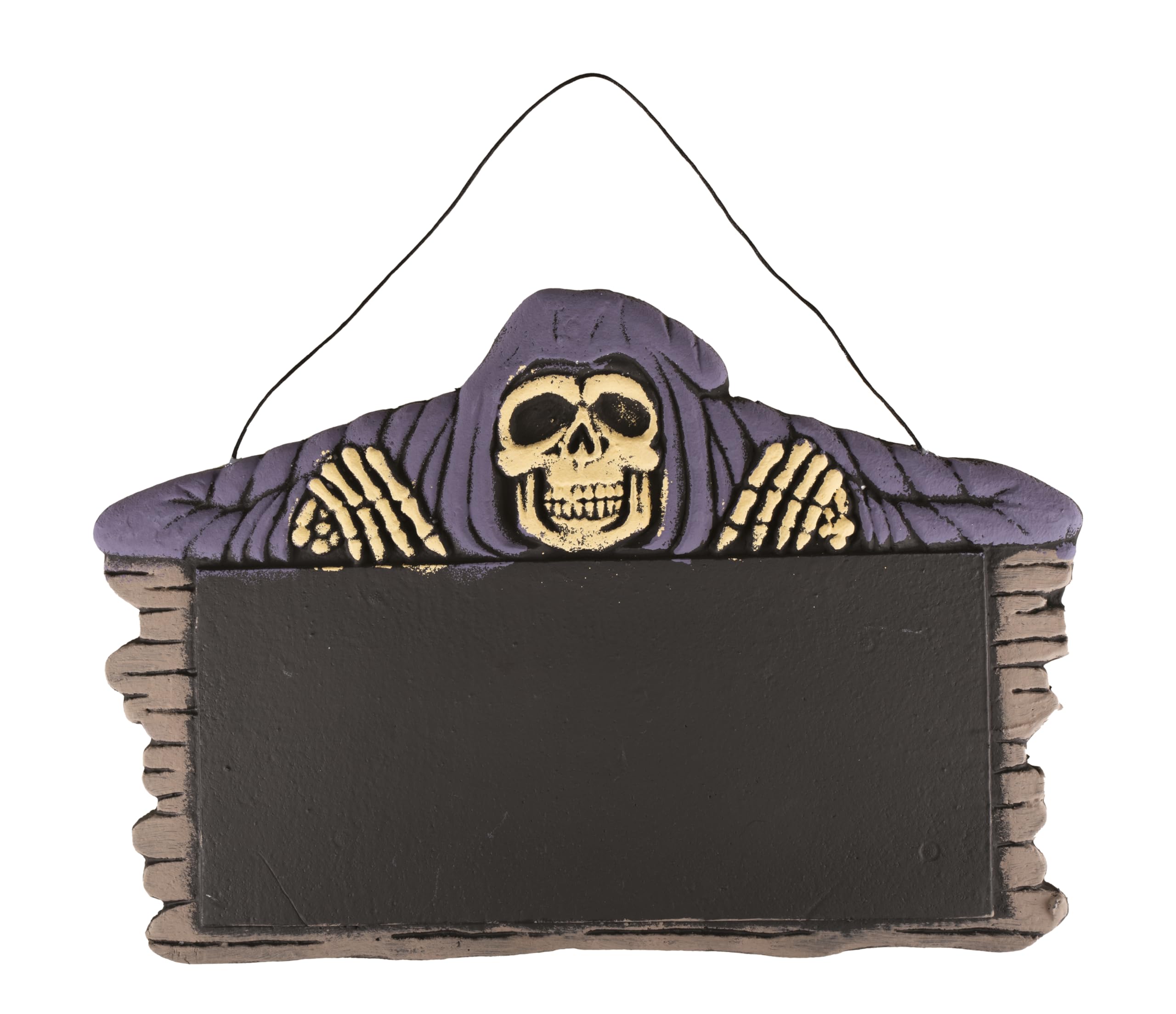 ptit-clown-schiefer-mit-skelett-halloween-deko-schiefer-zuf-lliges-modell image 2