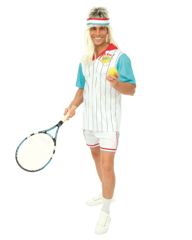 p-tit-clown-tennisspieler-sportkost-m-f-r-erwachsene-polyester image 1
