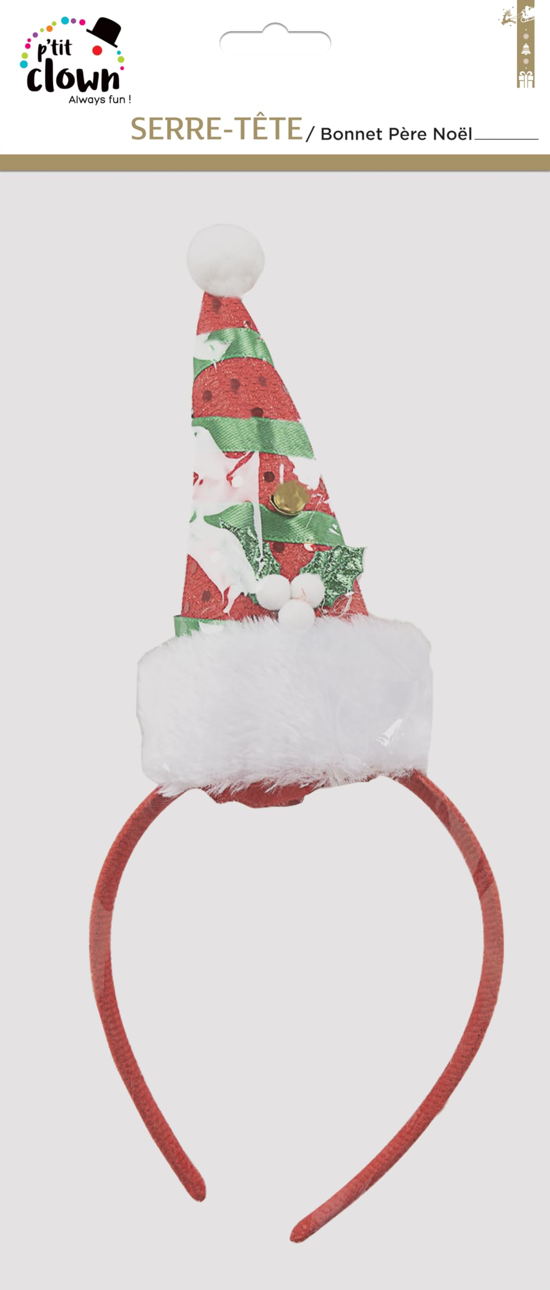 ptit-clown-re16205-haarreif-mit-weihnachtsmannm-tze-pl-sch-einheitsgr-e image 3