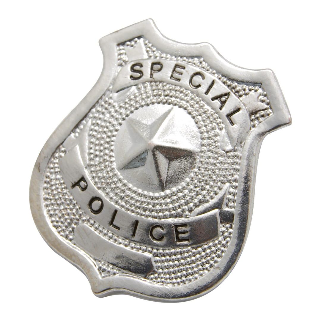 p-tit-clown-10022-badge-polizist-7-cm-metall-silber image 1