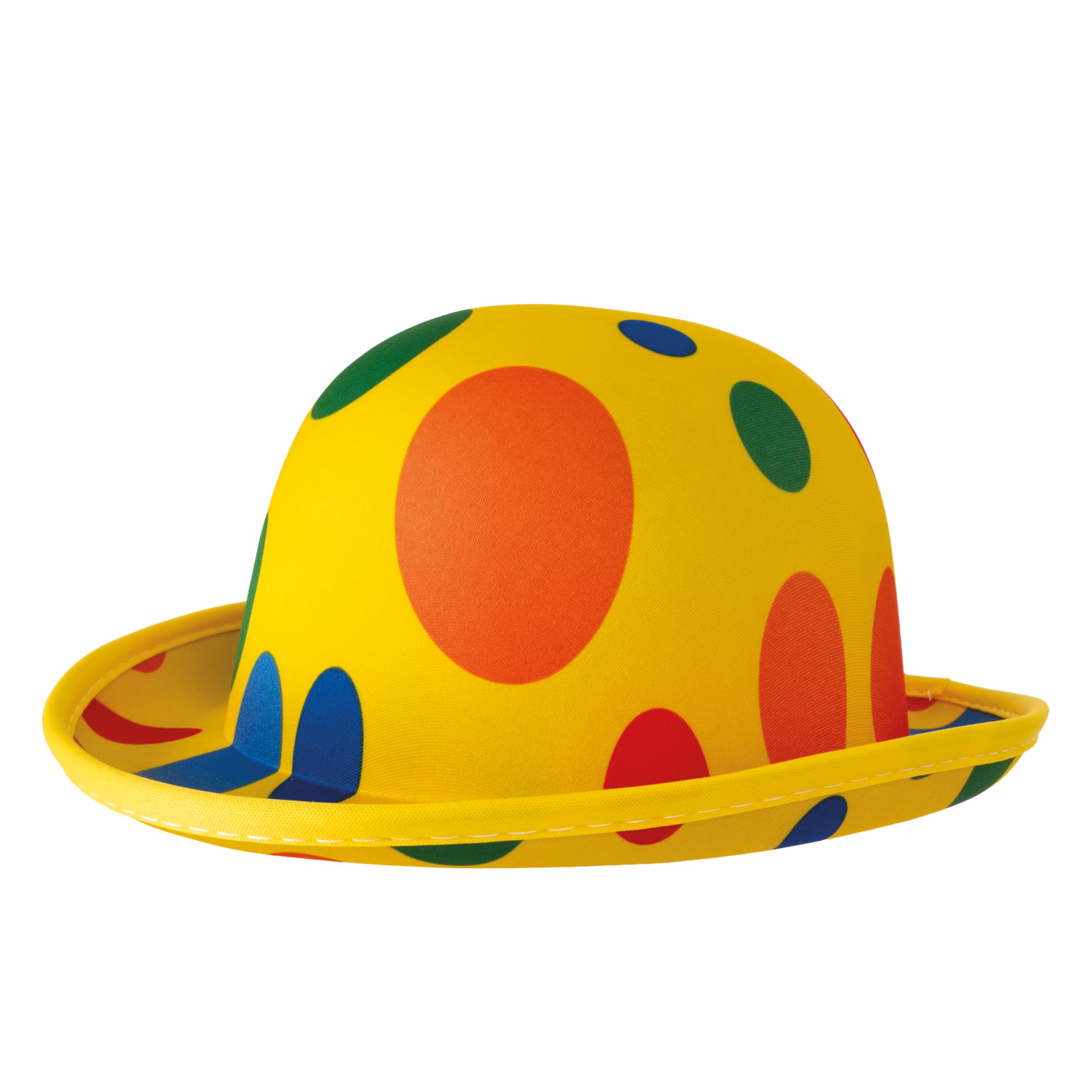 p-tit-clown-melone-gelb-gepunktet-clown-hut-polyester image 2