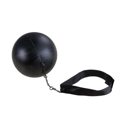 p-tit-clown-str-flings-fu-kette-mit-kugel-schwarz-kost-m-zubeh-r image 5