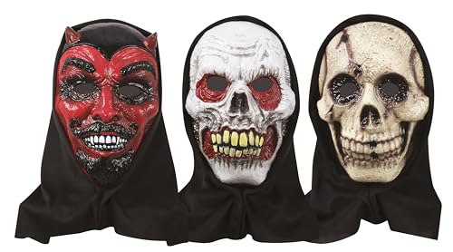 ptit-clown-clown-kannibalen-maske-erwachsene-halloweenmaske-mehrfarbig image 3