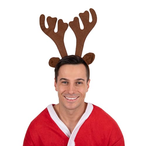 ptit-clown-rentier-haarreif-braun-erwachsene-weihnachtskost-m-accessoire image 5