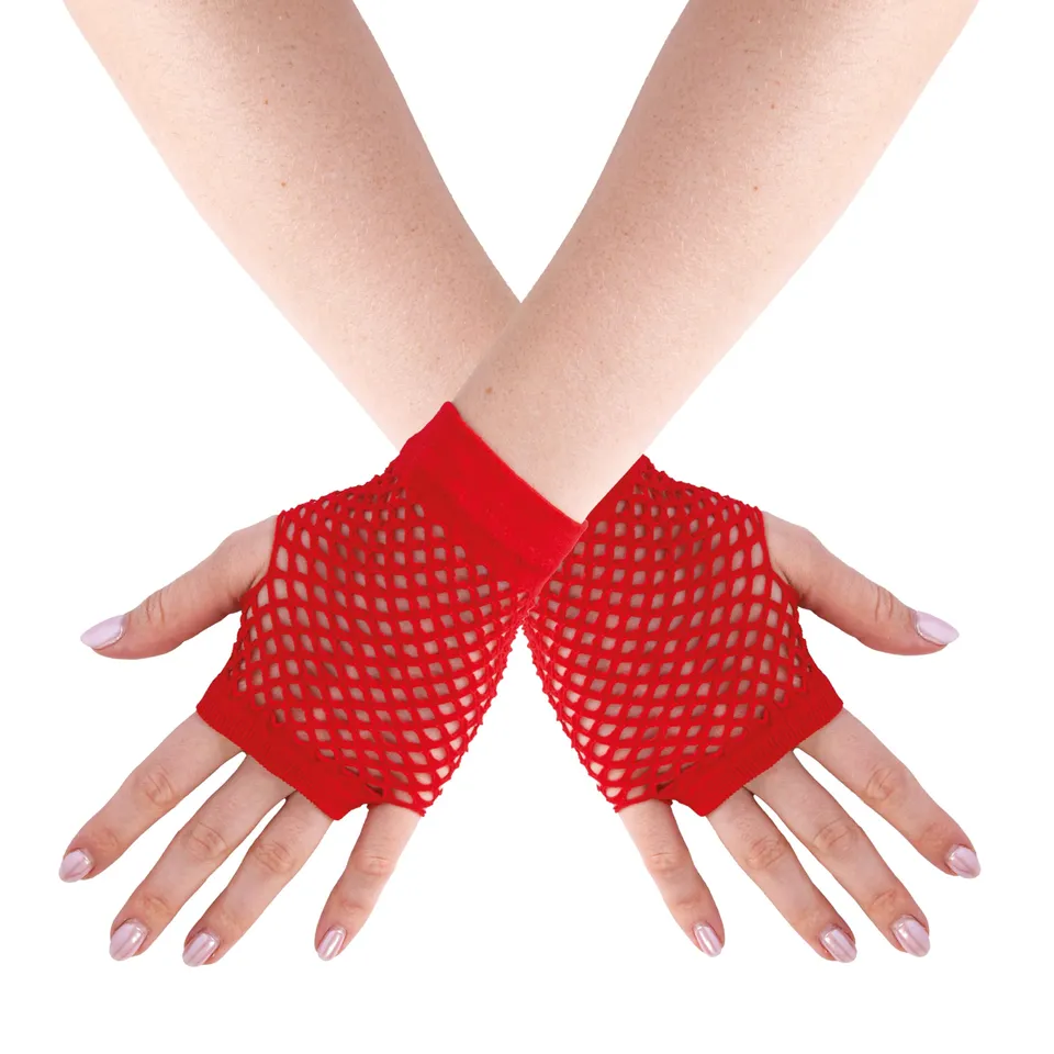 ptit-clown-90315-fingerlose-netzhandschuhe-rot-paar-einheitsgr-e image 1