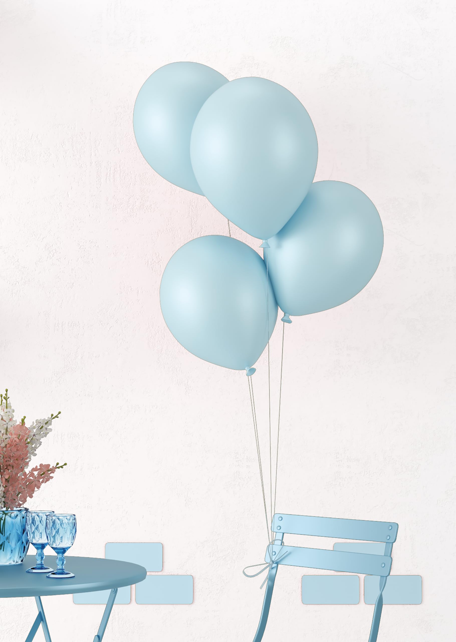 p-tit-clown-eco-luftballons-pastell-himmelblau-30-cm-10-st-ck image 2