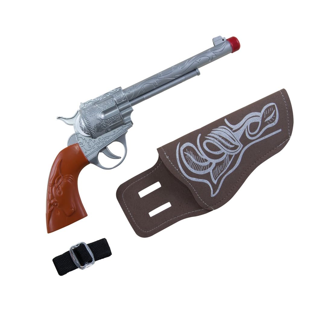 p-tit-clown-cowboy-set-revolver-21-cm-mit-g-rtel-und-holster image 1