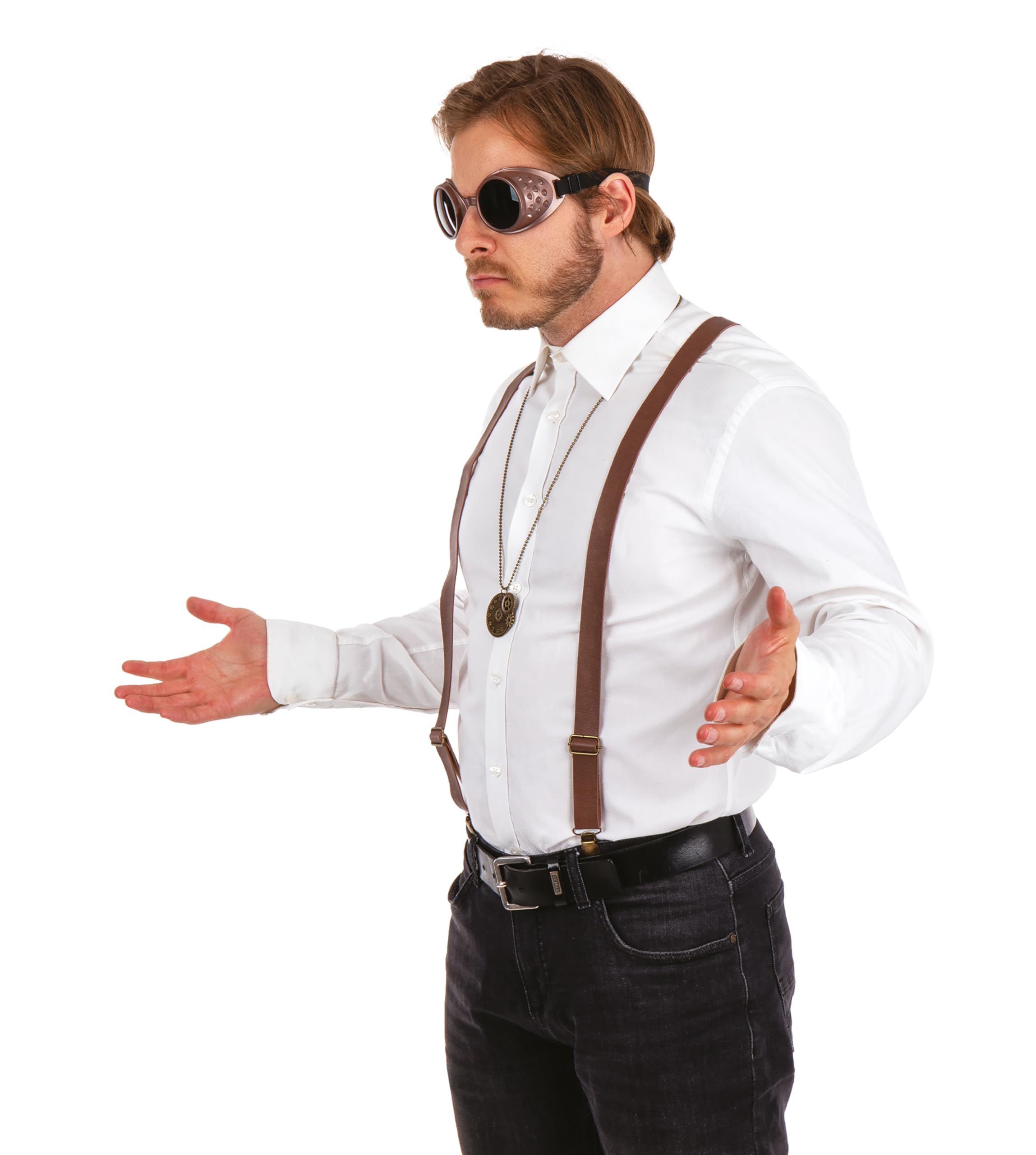 p-tit-clown-steampunk-kost-m-set-braun-one-size-3-teilig-kost-mzubeh-r image 3