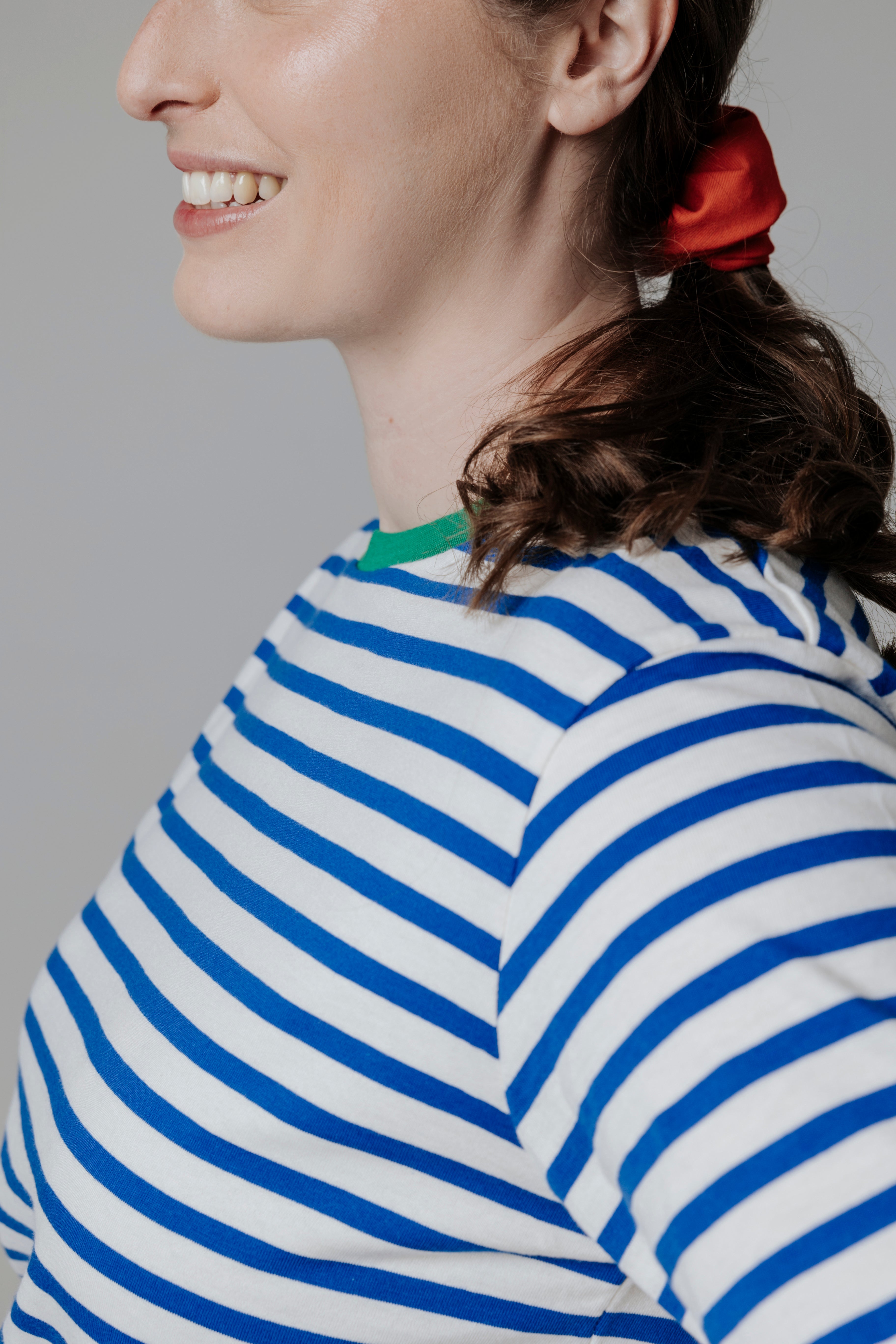 lotta-ludwigson-luma-midweight-single-jersey-t-shirt-royal-blue-striped image 7