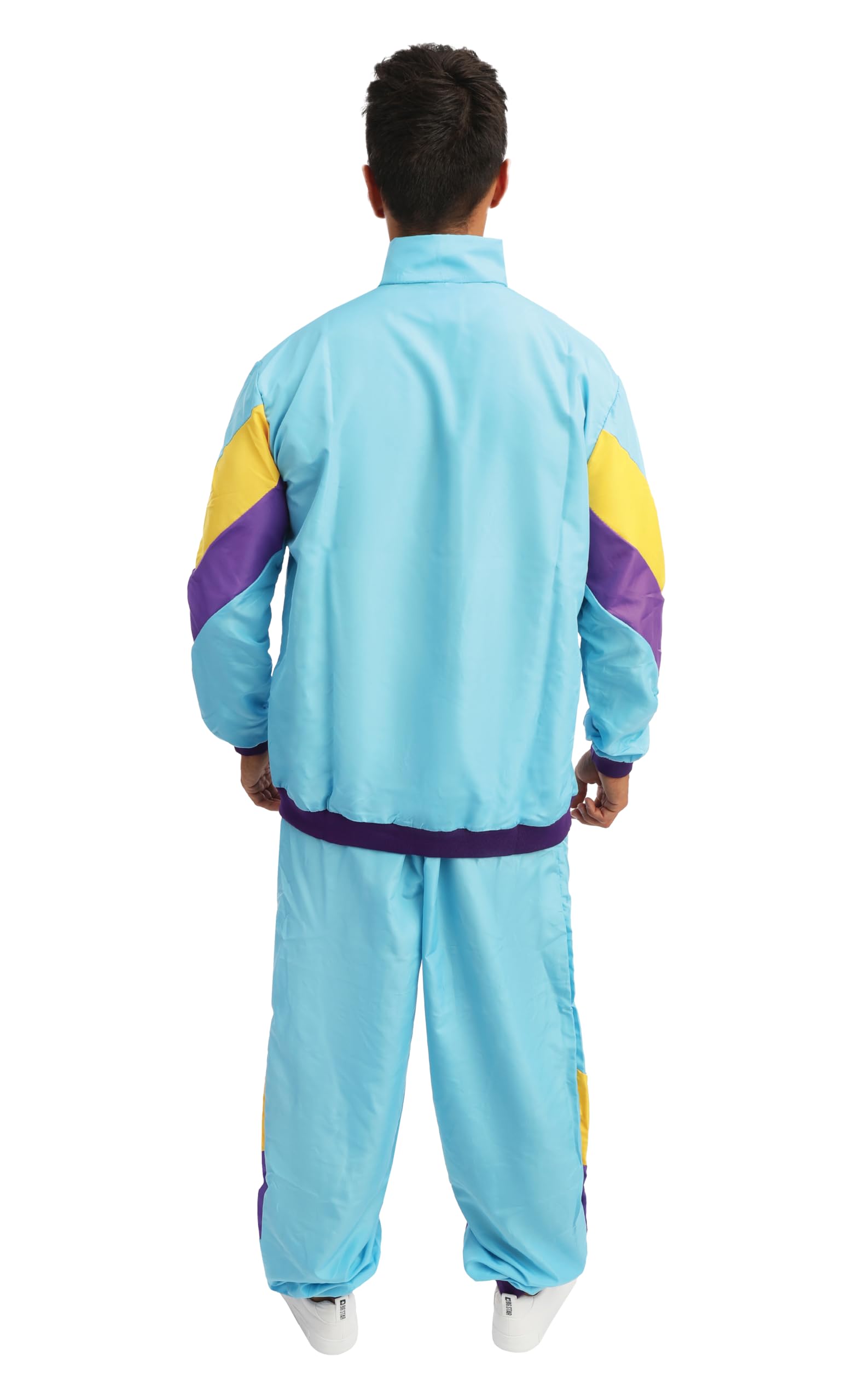 p-tit-clown-trainingsanzug-kost-m-80er-jahre-herren-l-xl-multicolore image 3
