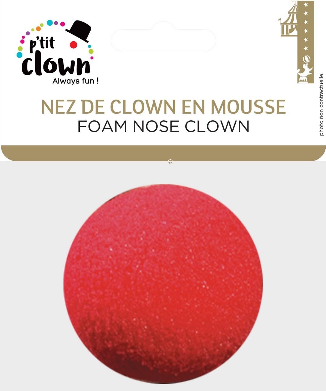 ptit-clown-21700-clown-nase-rot-schaumstoff-kost-mnase image 2