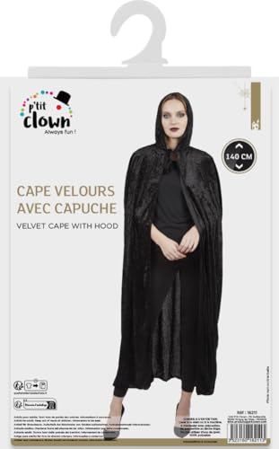 ptit-clown-16211-cape-velours-kost-mcape-mit-kapuze-schwarz-1-40-m-einheitsgr-e image 7