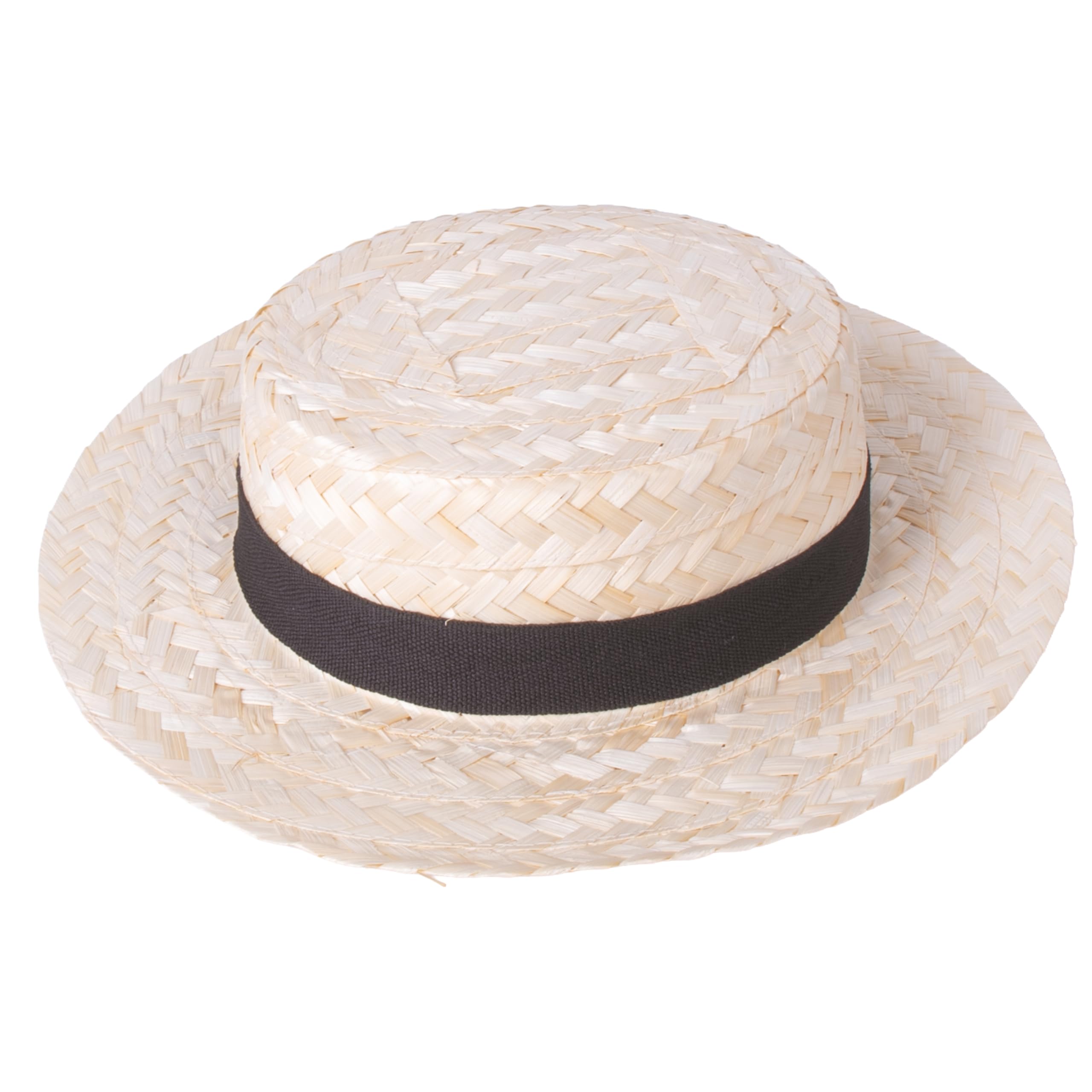 ptit-clown-27010-canotier-strohhut-erwachsene-beige image 3