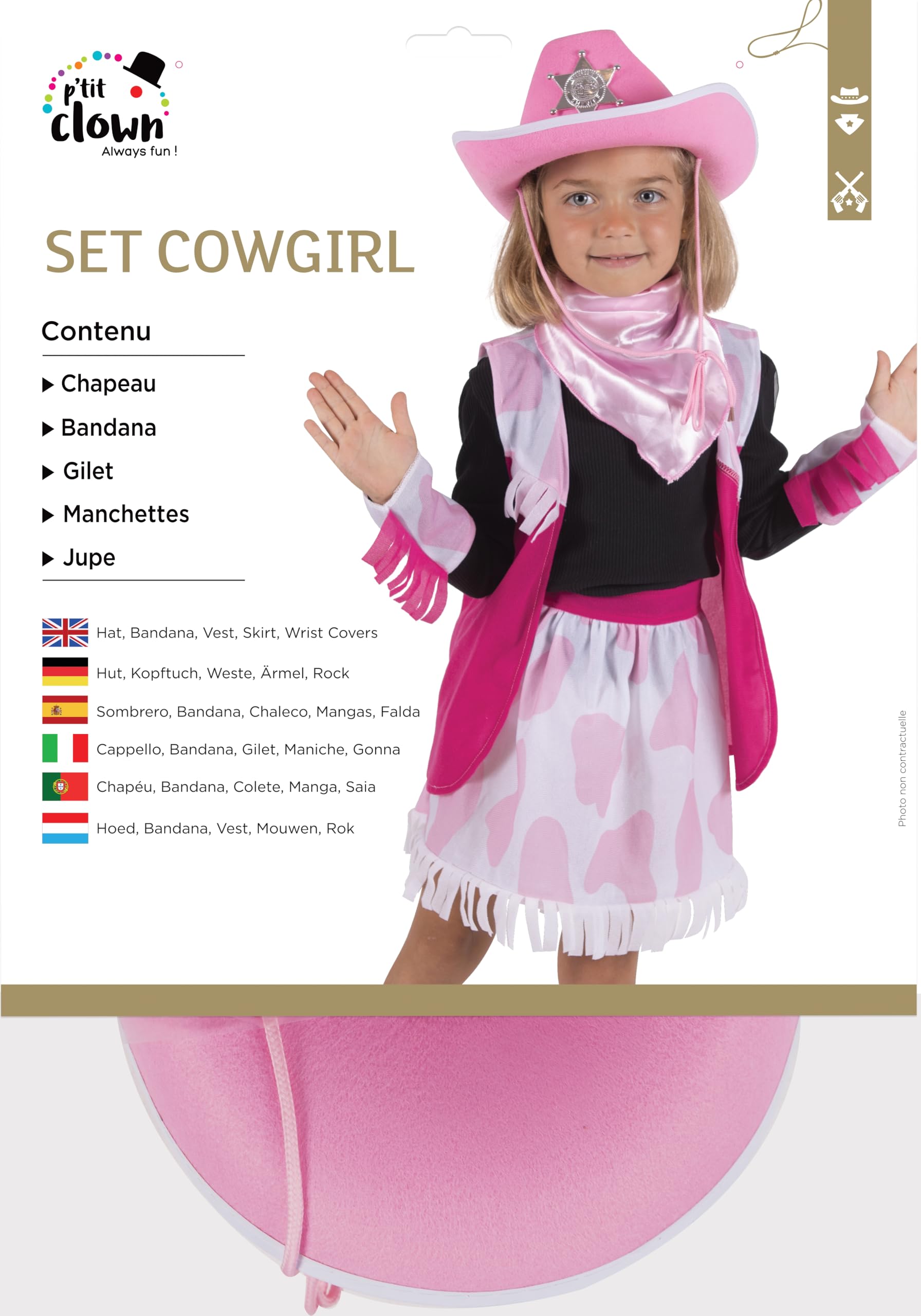 p-tit-clown-21007-cowgirl-set-kinder-einheitsgr-e image 5