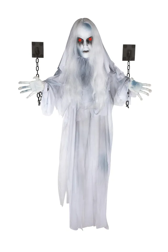 ptit-clown-animierter-halloween-geist-mit-ketten-130-cm-sound-licht image 1