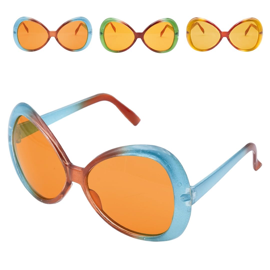 ptit-clown-62810-fliegenbrille-zweifarbig-partybrille-kunststoff image 2