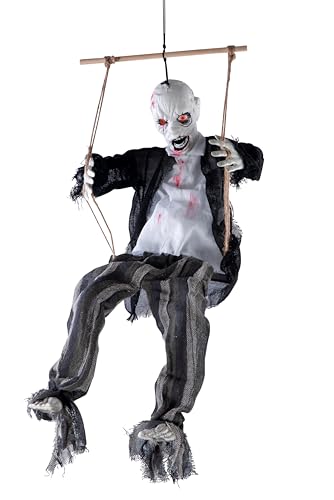 p-tit-clown-animierter-zombie-auf-schaukel-80-cm-mit-sound-und-licht image 5