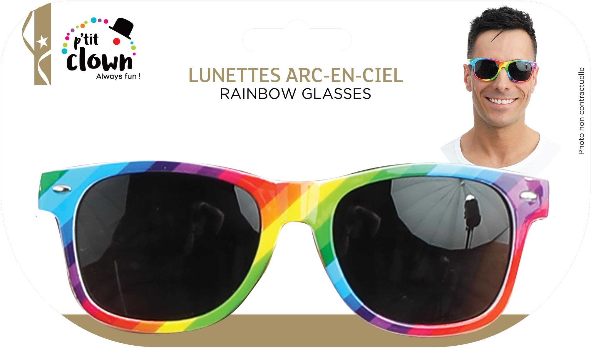 ptit-clown-23259-regenbogenbrille-erwachsene-kost-m-accessoire image 7
