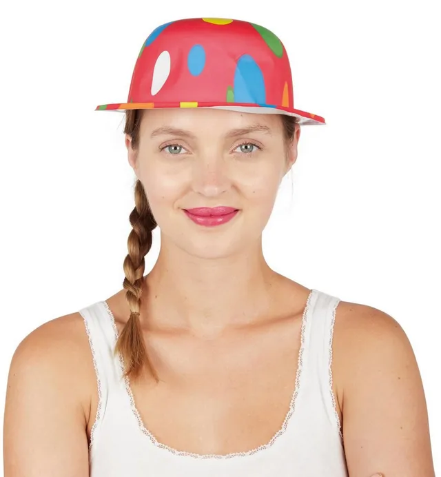 ptit-clown-rote-melonenhut-schwer-kost-mhut-f-r-erwachsene image 1