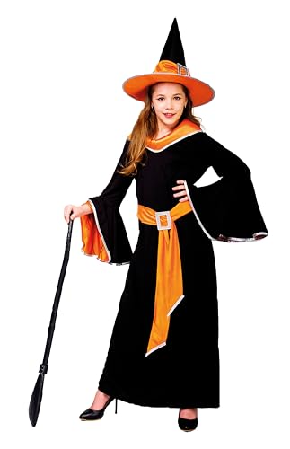p-tit-clown-hexenkost-m-m-dchen-kinderkost-m-mit-kleid-hut-und-g-rtel image 8