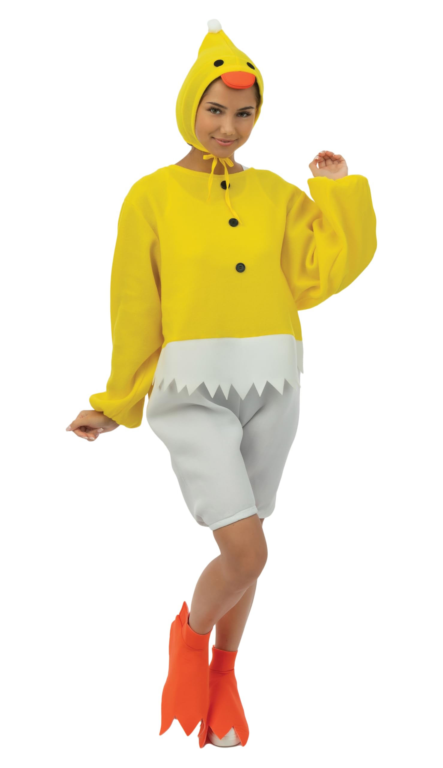 p-tit-clown-erwachsenenkost-m-gelb-wei-kost-m image 3