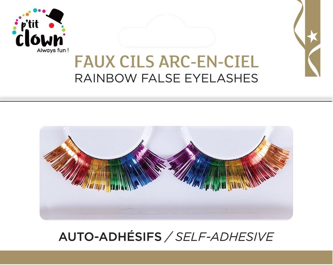 ptit-clown-selbstklebende-k-nstliche-wimpern-regenbogen image 5