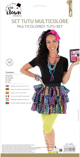 p-tit-clown-kost-m-set-80er-jahre-retro-einheitsgr-e image 6