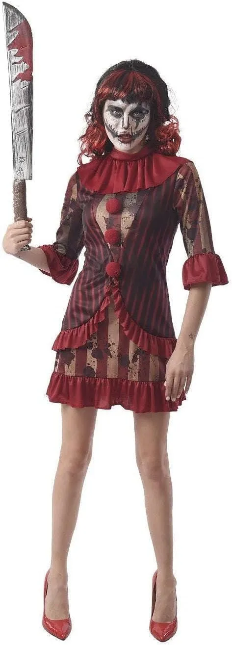 ptit-clown-teuflischer-clown-kost-m-erwachsene-halloween image 1