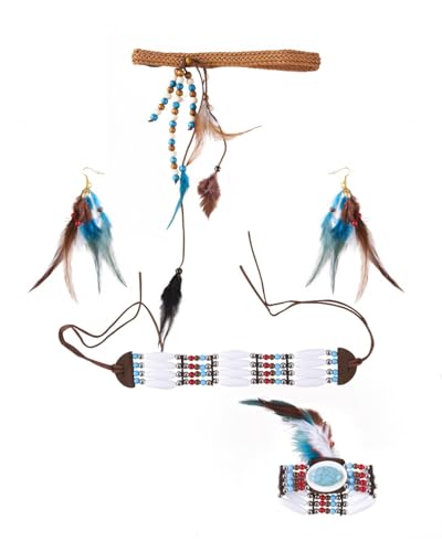 p-tit-clown-schmuck-set-damen-4-teilig-haarband-ohrringe-armband-halskette image 6