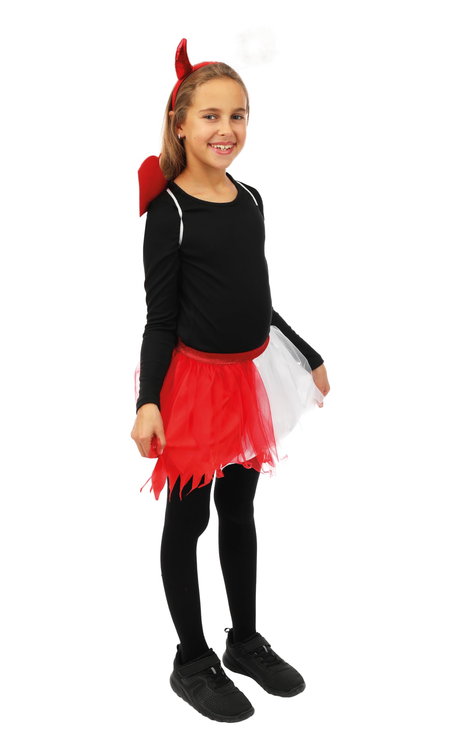 p-tit-clown-23042-tutu-set-engel-oder-d-mon-f-r-kinder-einheitsgr-e image 2