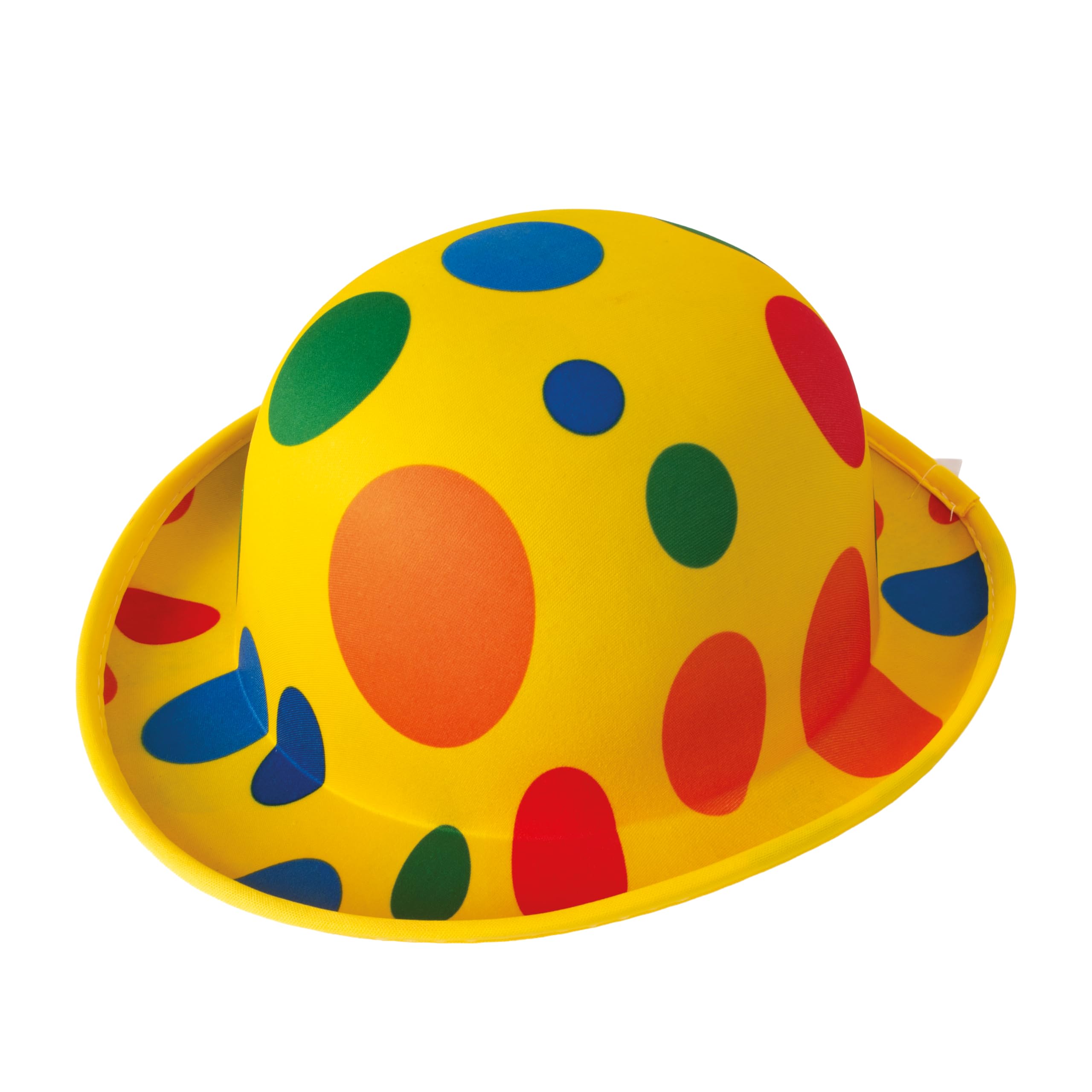 p-tit-clown-melone-gelb-gepunktet-clown-hut-polyester image 4
