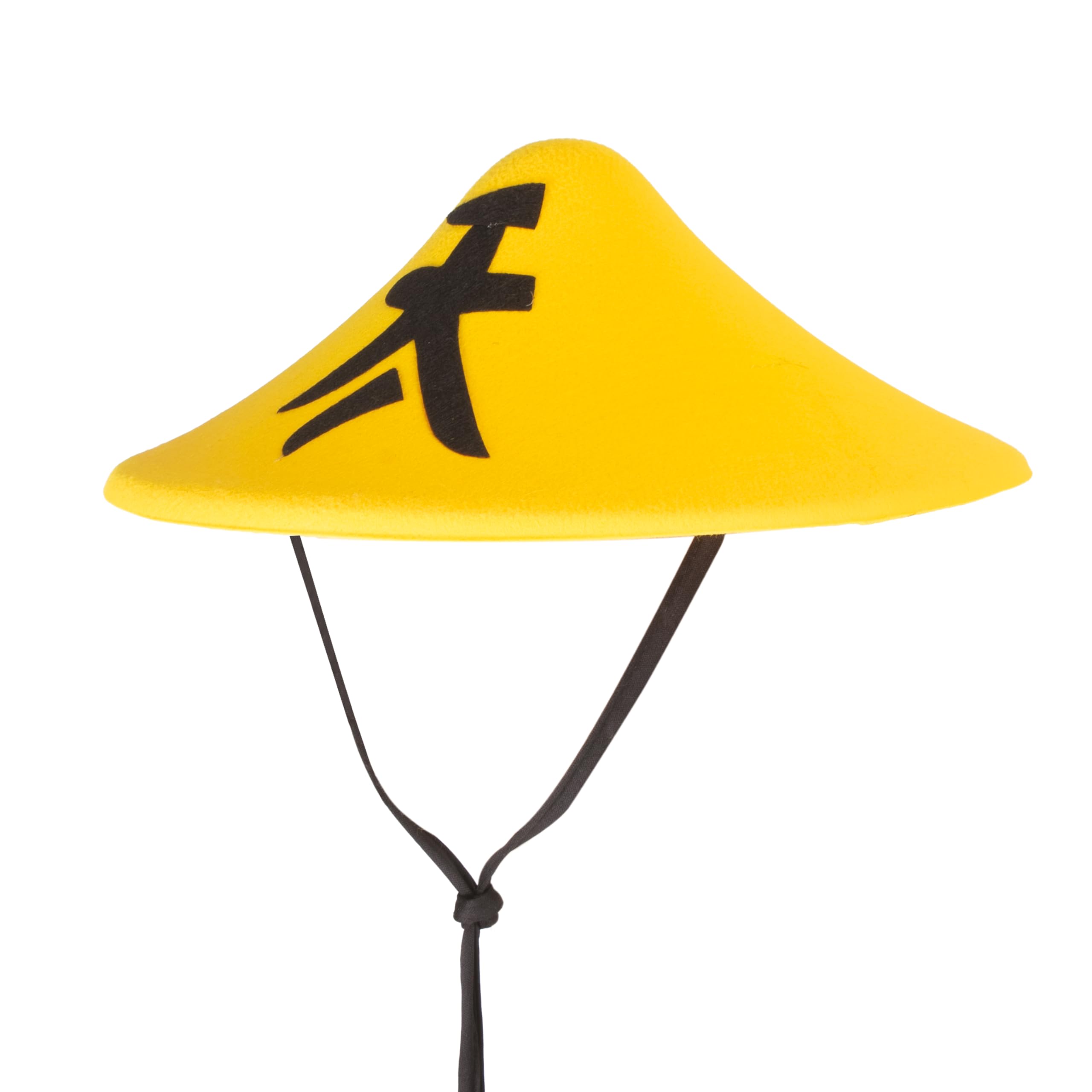 ptit-clown-91-chinesischer-filzhut-f-r-erwachsene-gelb image 3