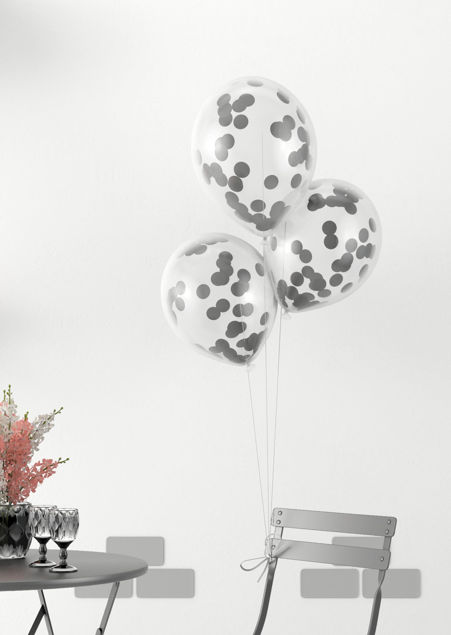 p-tit-clown-konfetti-luftballons-silber-30-cm-3er-set image 2