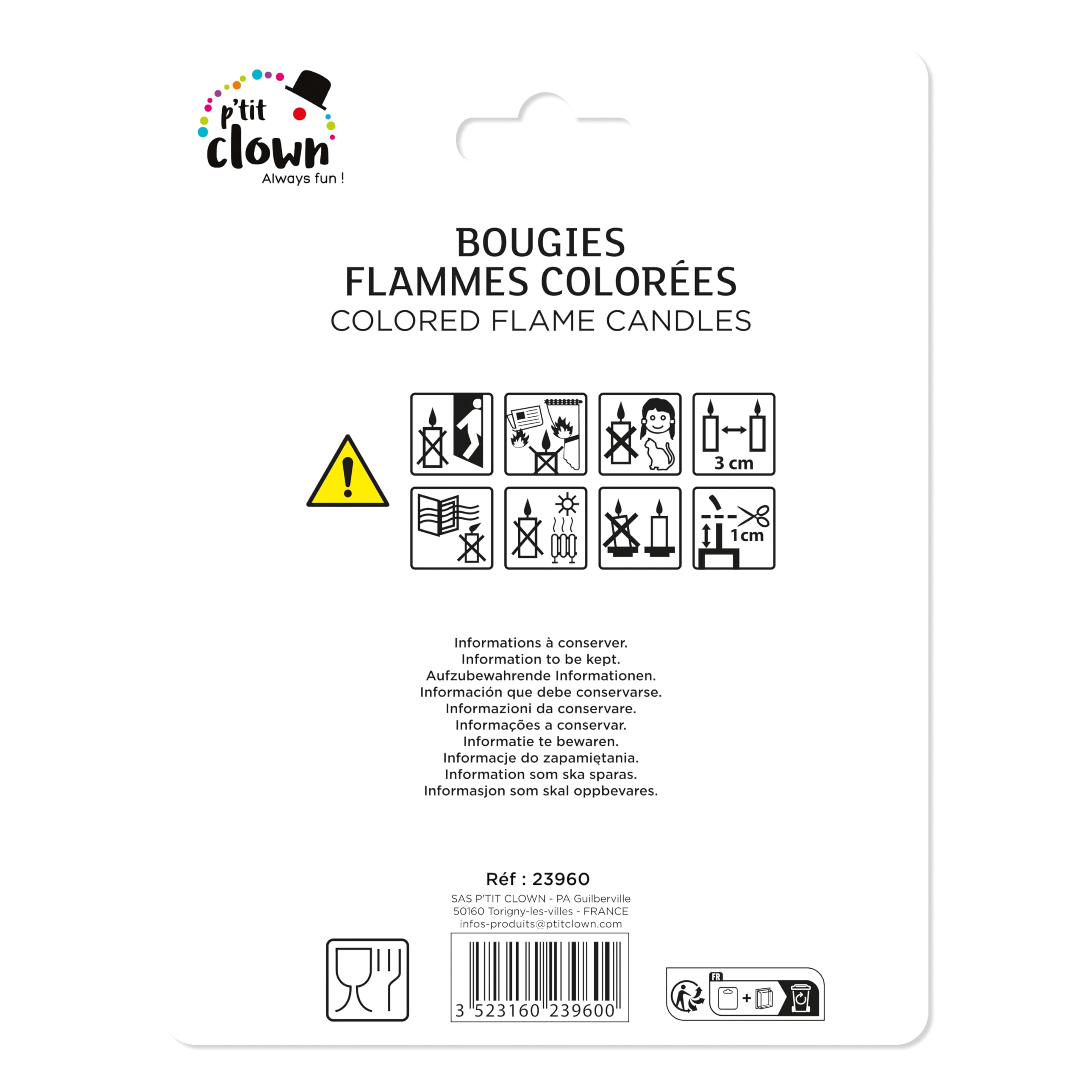 ptit-clown-23960-kerze-bunte-flammen-12-st-ck image 4