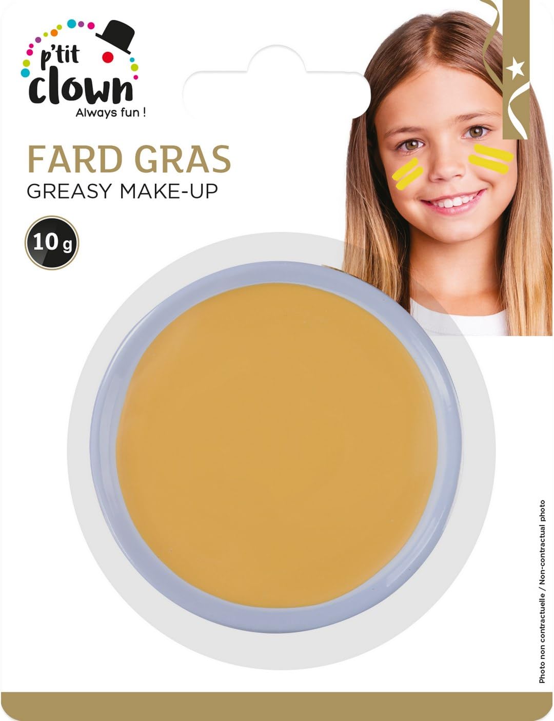 ptit-clown-lidschatten-rund-gelb-kost-m-make-up image 5