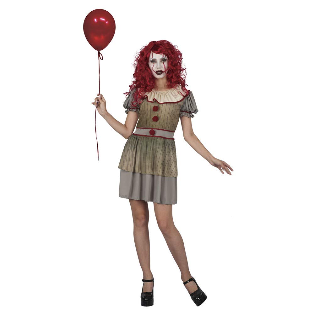 ptit-clown-grippe-sou-damen-kost-m-clown-gr-e-l image 1
