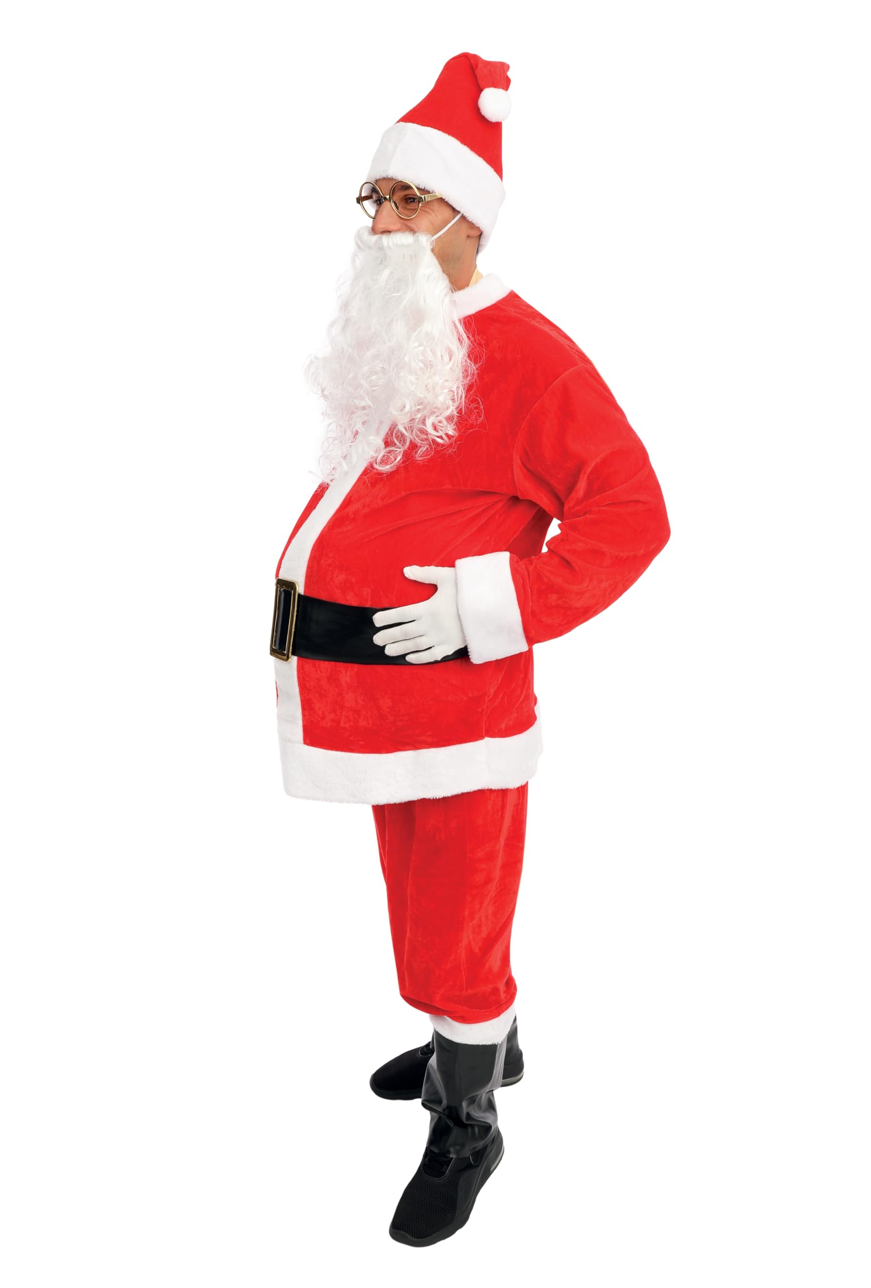 ptit-clown-weihnachtsmann-kost-m-komplett-f-r-jugendliche image 2