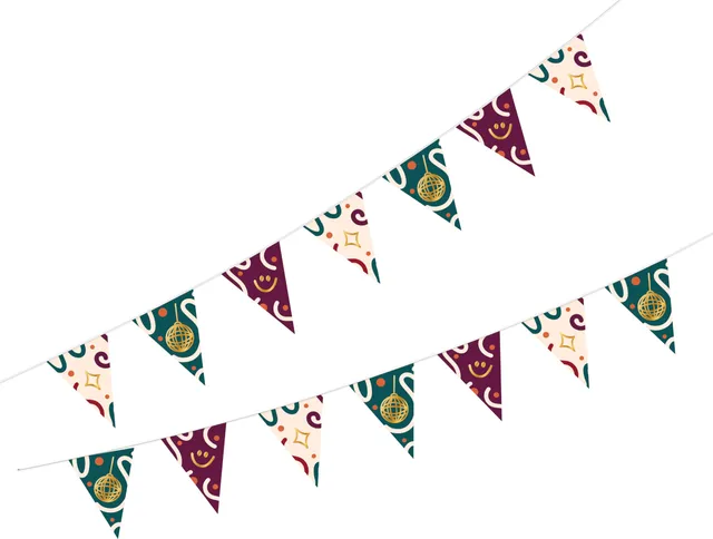 p-tit-clown-23450-wimpelkette-papier-3-65-m-party-girlande image 1