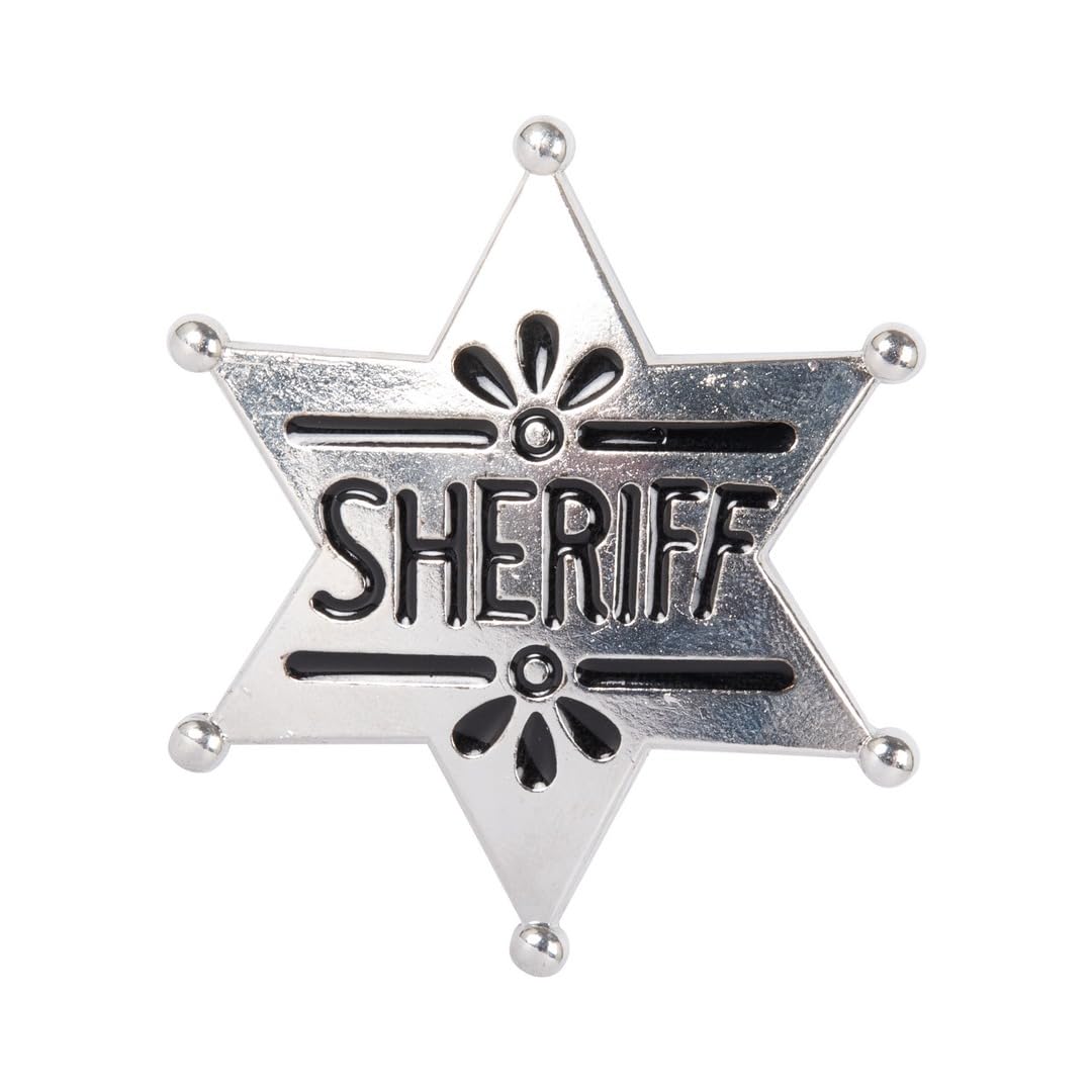 p-tit-clown-70108-sheriffstern-marshal-cowboy-kost-mzubeh-r-metall-5-x-5-cm image 1