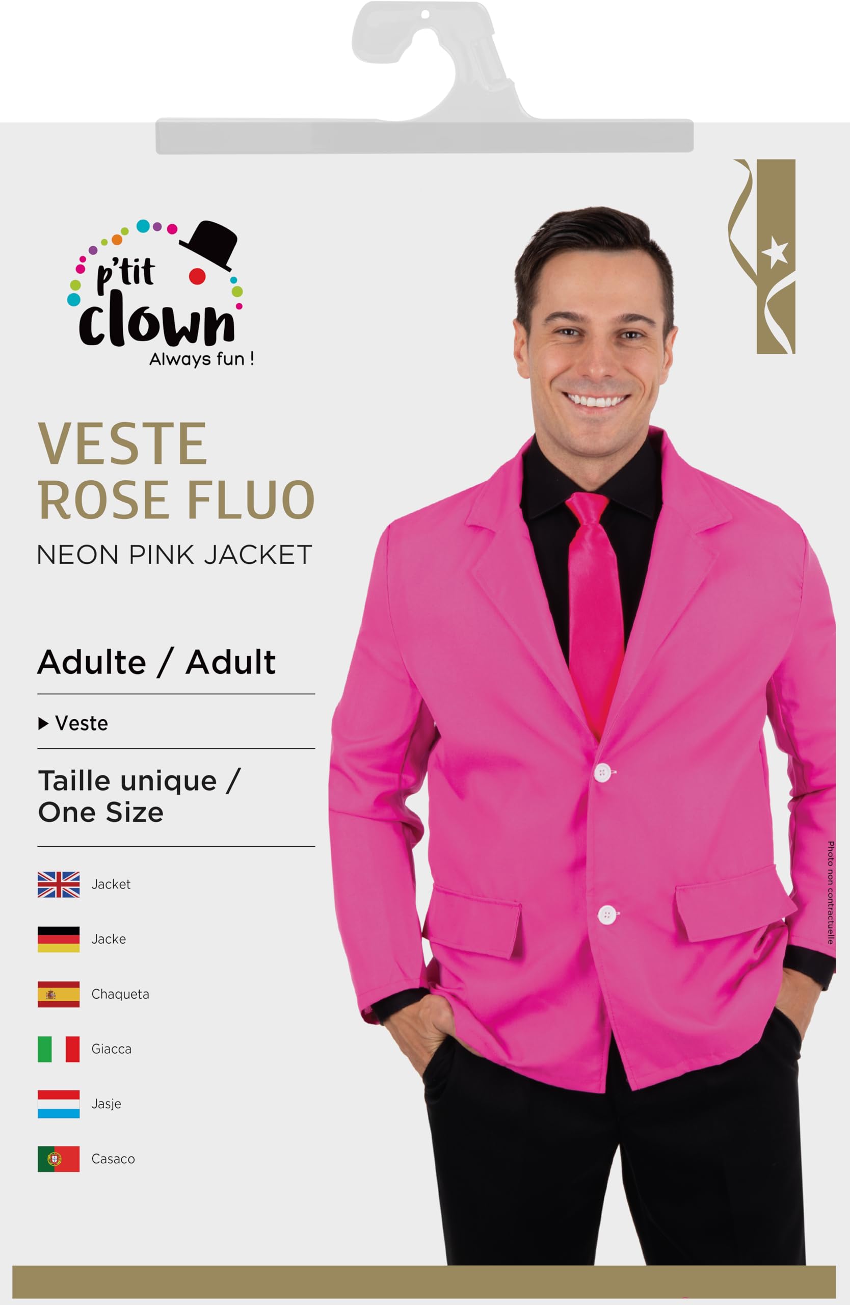 p-tit-clown-22664-jacke-einfarbig-rosa-kost-mjacke image 3