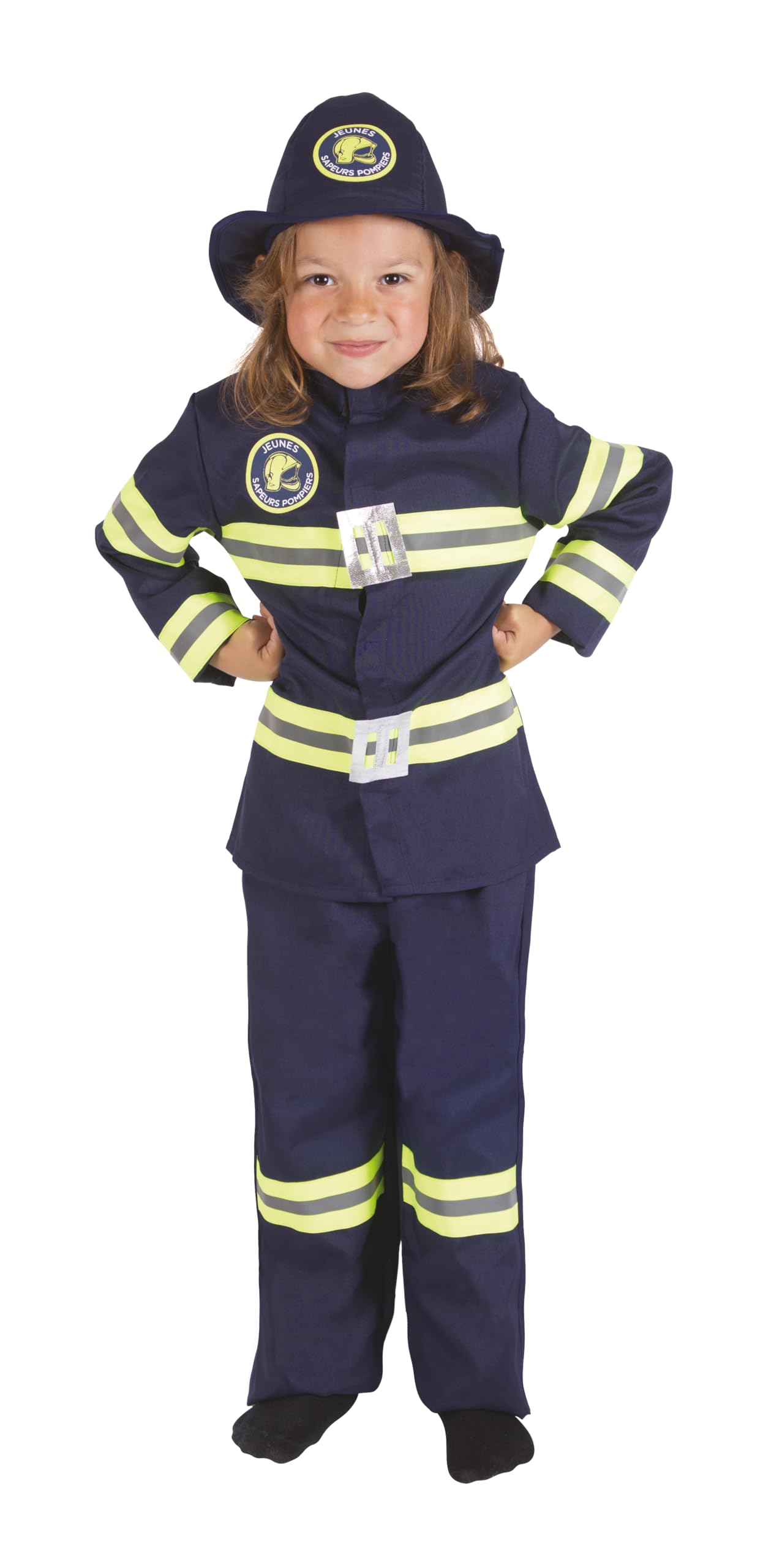 p-tit-clown-feuerwehrmann-kost-m-kinder-10-12-jahre-marineblau image 1