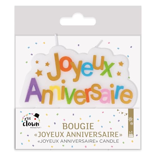 ptit-clown-23964-kerze-happy-birthday-mehrfarbig image 6