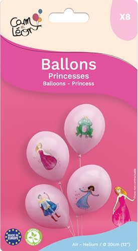 p-tit-clown-prinzessinnen-ballons-8-cm-8-st-ck-kindergeburtstag-deko image 7