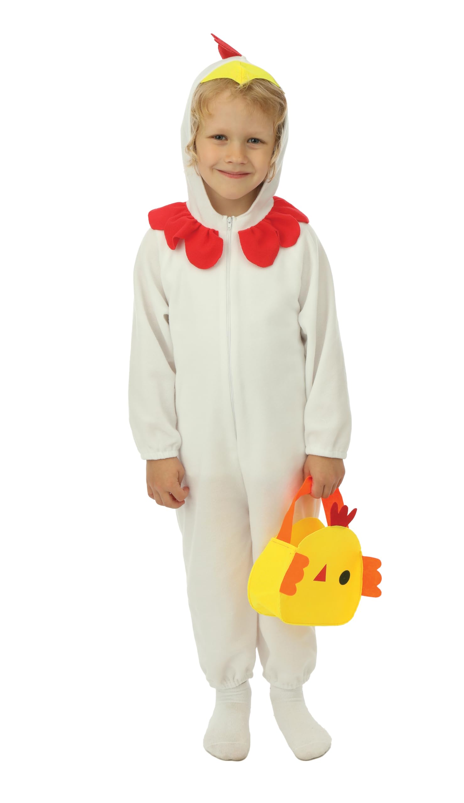 p-tit-clown-osterkost-m-f-r-kinder-hase-grau-k-ken-wei image 1